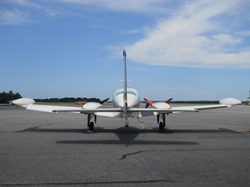 1974 Cessna Turbo 310Q N67RK Back