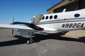 1976 BEECHCRAFT KING AIR 200 closeup